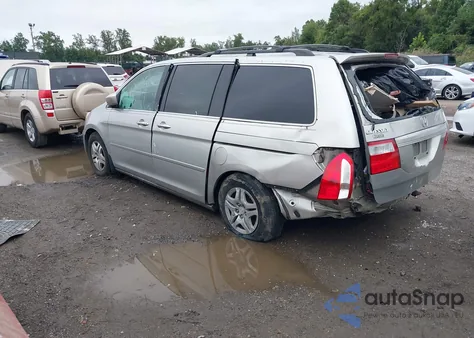 2007 Honda Odyssey Ex-L z USA, uszkodzony, nr VIN 5FNRL38727B455946